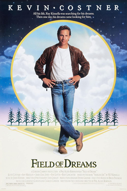 Movie poster for field of dreams.