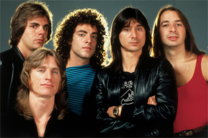 A photo of the band Journey.